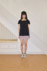 NANA LACE PUFF BLOUSE (BLACK)