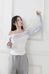 レースミニスターTシャツ_ホワイト
