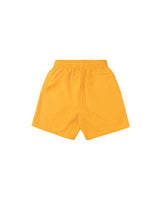 Script Logo Nylon Shorts - Yellow