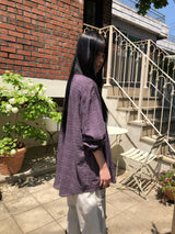 Elnia Check Long Sleeve Shirt