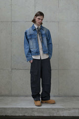 Slacks cargo pants - Gray