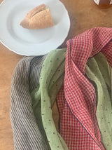 Suzu Linen Long Scarf - 100% Linen