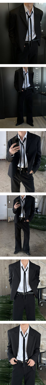 [Unisex] スリムロングタイ