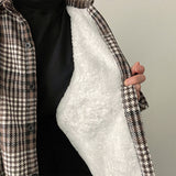 Aaron Wool Lining Checkered Shirt