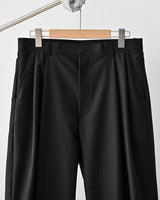 WIT TR WIDE SLACKS BK 