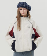 COLOR BLOCK RAGLAN JUMPER [WHITE]