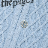 COLLECTION PRINTED SCALLOP KNIT [SKY]