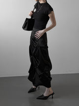 Softneck drop short-sleeve tee