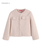 Lizzy's heart button point soft jacket