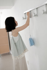 cross pouch (blue dot)