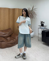 セレン チェック ロールアップ ショートスリーブ Tシャツ