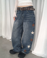 008 star denim pants