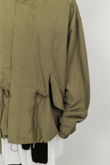 Regular half-neck night jacket (3color)