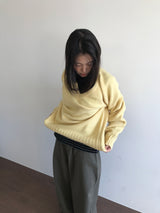 アベニューストライプロングスリーブ（4 Colors)