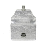 モディックバックル3レイヤーアコーディオンカードウォレット Silver