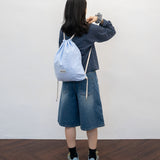 Reversible Oxford Gym Sack - Blue