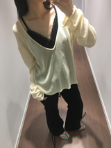 クラッカー バンディング ブーツカットパンツ (2color)