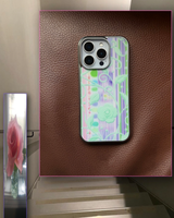 [silver glass bumper] flatf (violet)