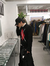 No.1493 D roll-up button KNIT (3color)