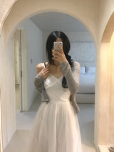 Tilda Ballerina Lace Bustier Tulle Long Dress