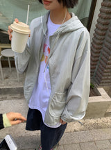 [unisex] カヒルハウスプリントオーバー半袖Tシャツ