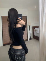 Loana Back Corset One-off  Shoulder T-shirt