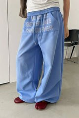 TWINKLE LETTERING SWEATPANTS