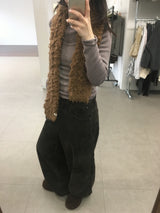 Movi Fluffy Fine Wool Muffler (4 Colors)