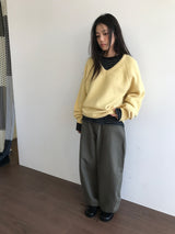 PREP Vネックニット（8color)