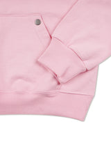 Women's Blur Logo Snap Point Crop Hood Pink(FCE1TS303W)