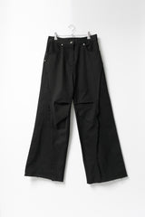 rough fringe wide pants(3colors)