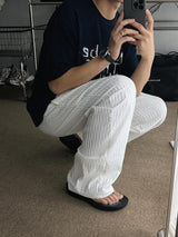 ASCLO ルノサマーワイドバンドパンツ (4color)