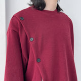 Side-Button Knit Top