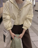 Hooded short padding