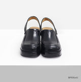 Nivan Square Platform Slingback Loafers