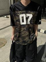 07 Camo Half Jersey