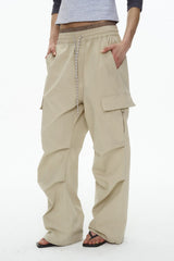 Plaid Multi Pocket Cargo Pants
