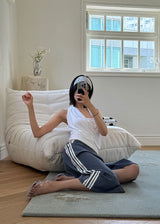 トラックテープバミューダパンツ