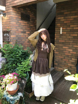 タマサマーフーディーカーディガン