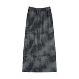 Tiedye ロングスカート Gray