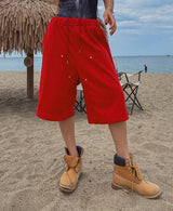 ティアリベットダブルニーバミューダパンツ