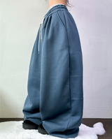 FLEECE🔥HEATER🔥BALLOON WIDE LONG PANTS💚💙💛🩶 7COLOR