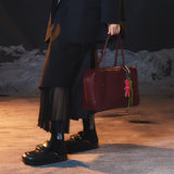 Signature Logo Top Handle Bag + Includes Charm and Keyring