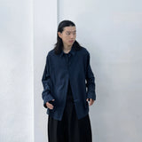Airy Textured Relaxed Shirt