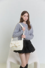 SNOW CLOUD RIBBON BAG