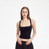 square neck tank