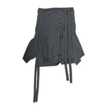 Nasty Unbalanced Shirring Skirt Leggings