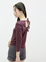 Nue 2Way 3/4タイTシャツ チェリー