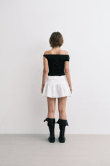 lace duo t (black)