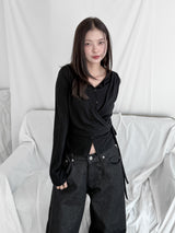  WRAP STRAP CARDIGAN